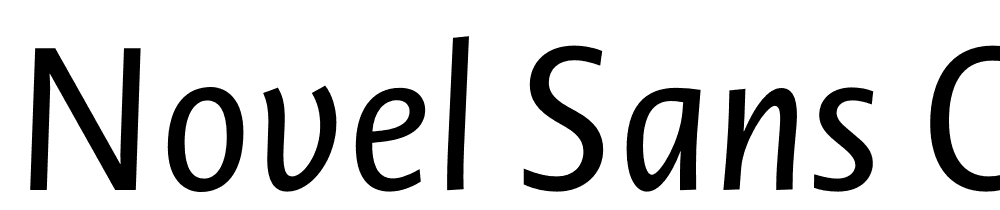 Novel-Sans-Cy-Italic font family download free