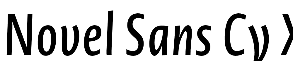 Novel-Sans-Cy-XCmp-Medium-It font family download free