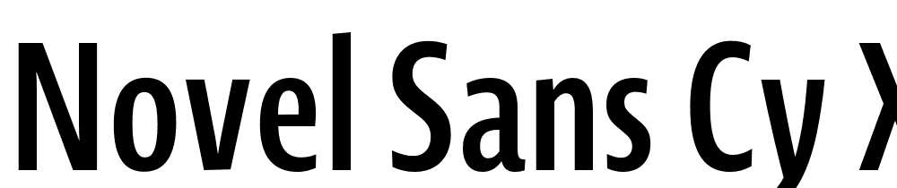Novel-Sans-Cy-XCmp-SemiBd font family download free