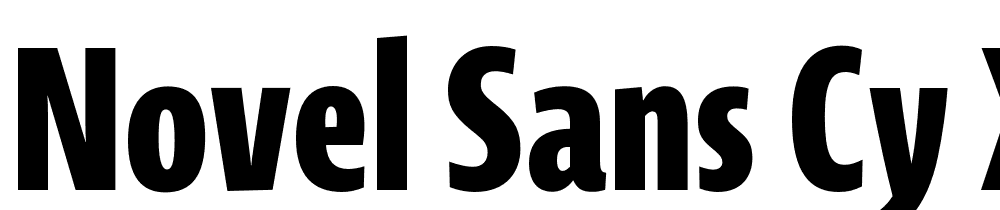 Novel-Sans-Cy-XCmp-XBold font family download free