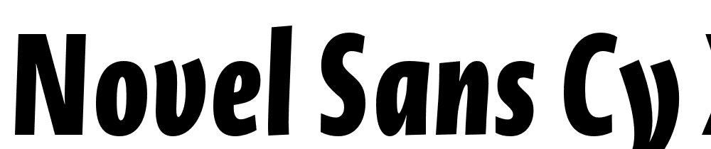Novel-Sans-Cy-XCmp-XBold-It font family download free