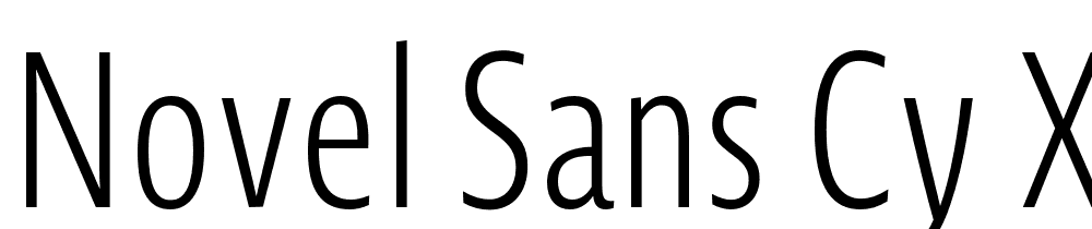Novel-Sans-Cy-XCmp-XLight font family download free
