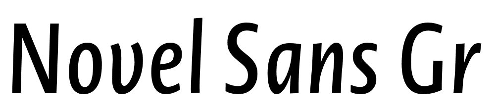 Novel-Sans-Gr-Cmp-Medium-It font family download free