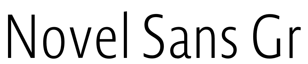 Novel-Sans-Gr-Cmp-XLight font family download free