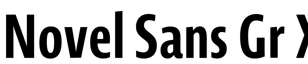 Novel-Sans-Gr-XCmp-Bold font family download free