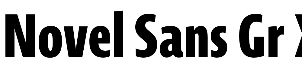 Novel-Sans-Gr-XCmp-XBold font family download free