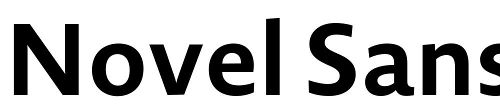 Novel-Sans-He-Bold font family download free