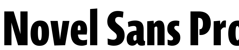 Novel-Sans-Pro-XCmp-XBold font family download free