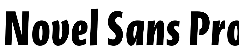 Novel-Sans-Pro-XCmp-XBold-It font family download free