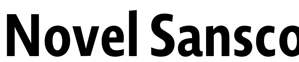 Novel-SansCond-Pro-Bold font family download free