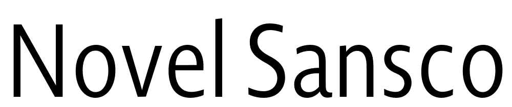 Novel-SansCond-Pro-Light font family download free
