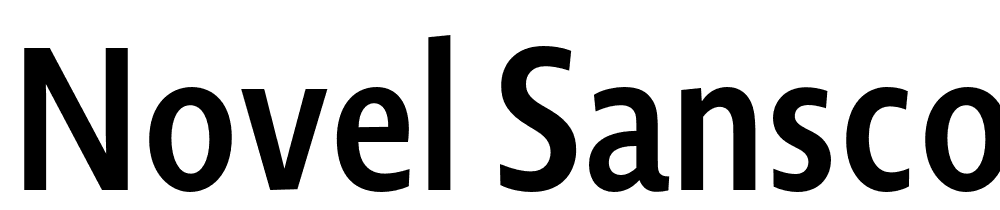 Novel-SansCond-Pro-SemiBold font family download free