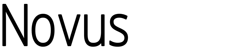 novus font family download free