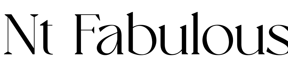 NT-Fabulous font family download free