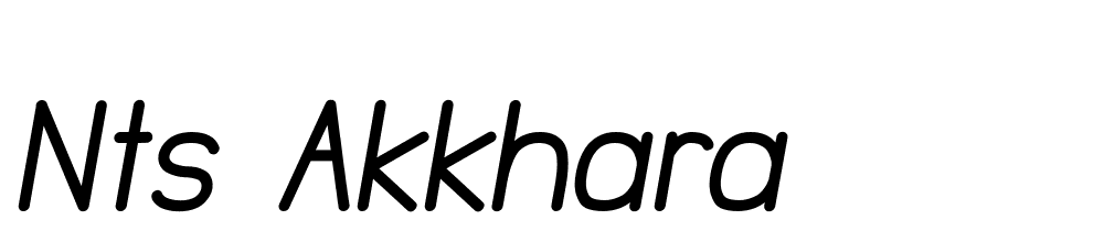 nts_akkhara font family download free