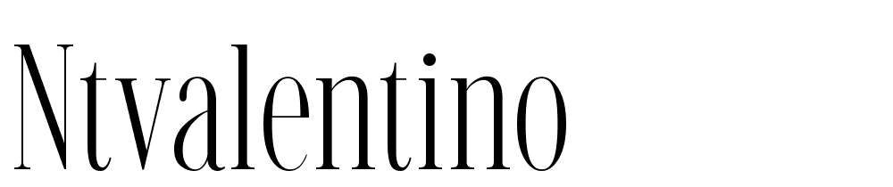 NTVALENTINO font family download free