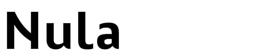 Nula font family download free