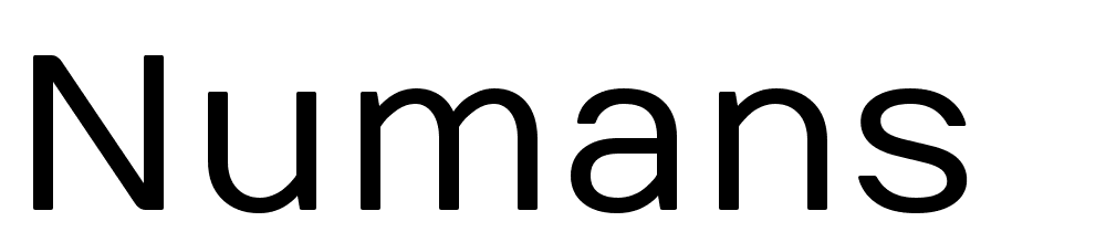 numans font family download free