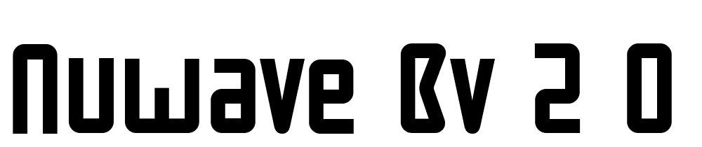 NuWave-BV-2.0 font family download free