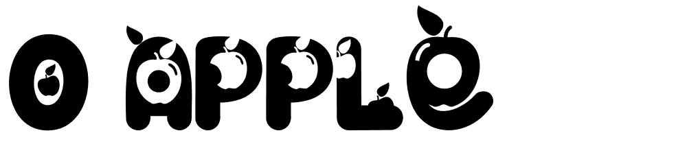 o_apple font family download free