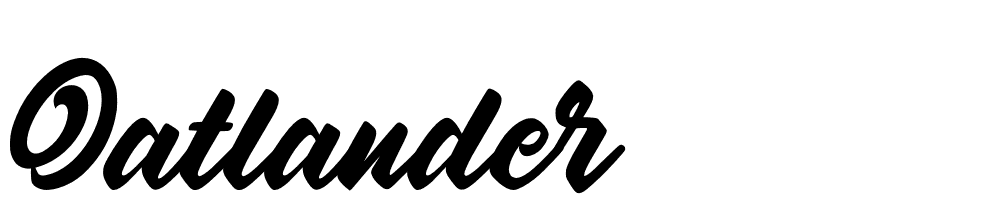 oatlander font family download free