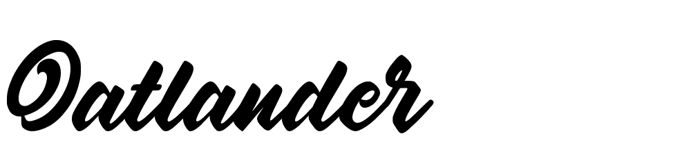 Oatlander font family download free