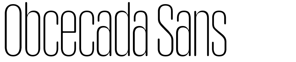 Obcecada-Sans font family download free