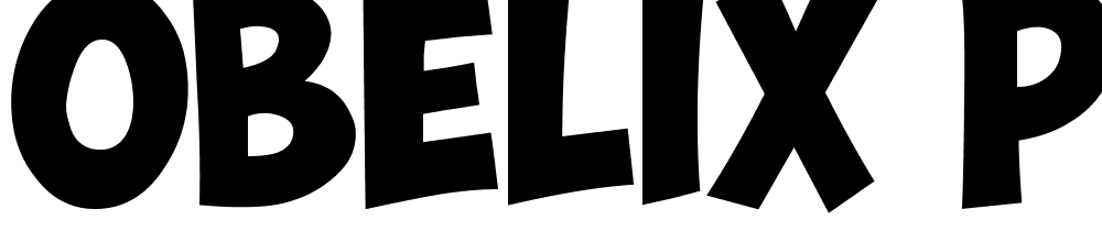 Obelix Pro font family download free