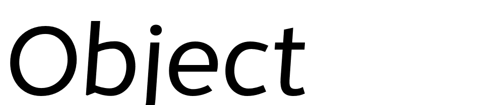 Object font family download free