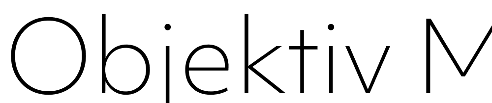 Objektiv-Mk1-Thin font family download free