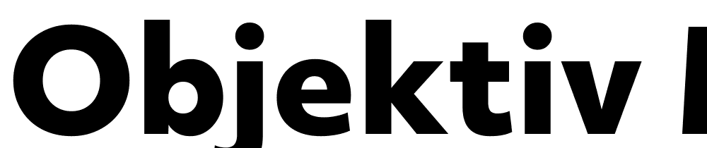 Objektiv-Mk3-XBold font family download free