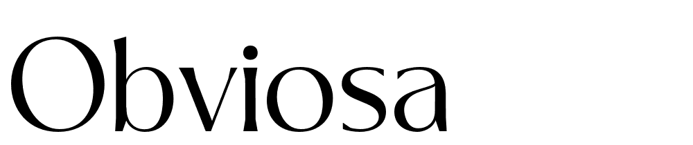 Obviosa font family download free