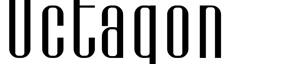 octagon_3 font family download free