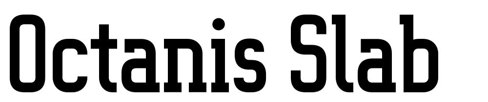 Octanis-Slab font family download free