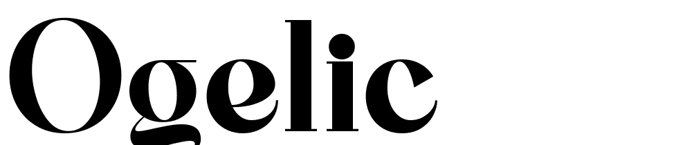 ogelic font family download free