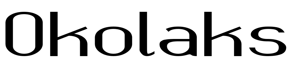 okolaks-Bold font family download free