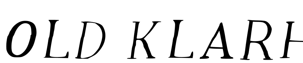 Old-Klarheit-Regular font family download free