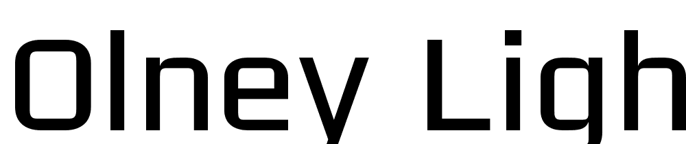 Olney-Light font family download free