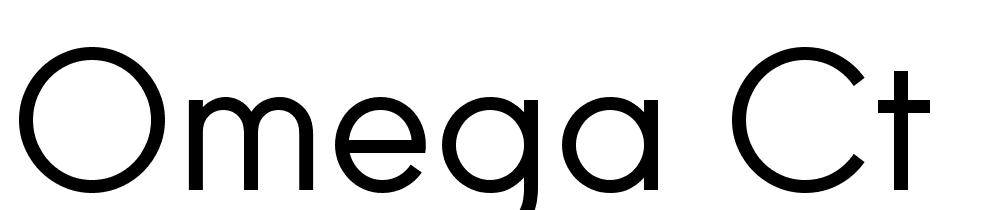 OMEGA-CT-Regular font family download free