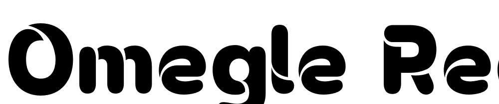 OMEGLE-Regular font family download free