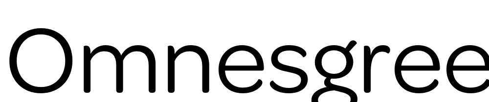 OmnesGreek font family download free