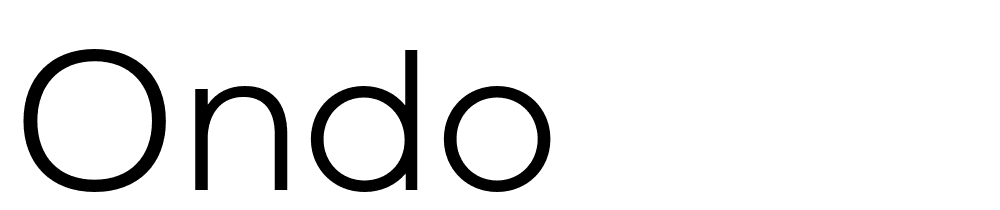 Ondo font family download free