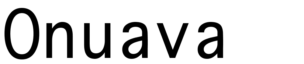 onuava font family download free