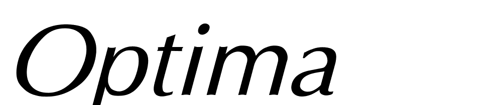 optima font family download free