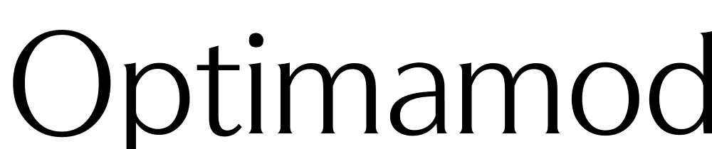 OptimaModoki font family download free