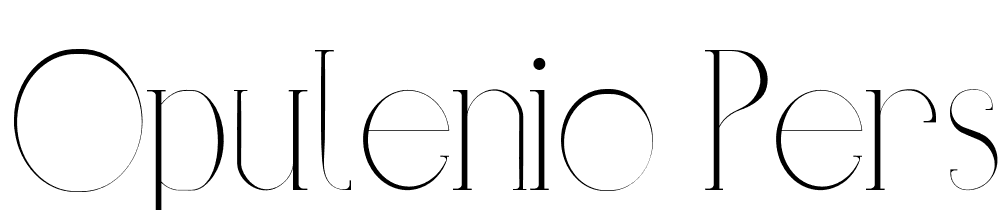 opulenio-personal-use font family download free