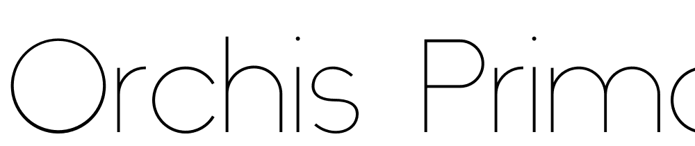 orchis-prima font family download free