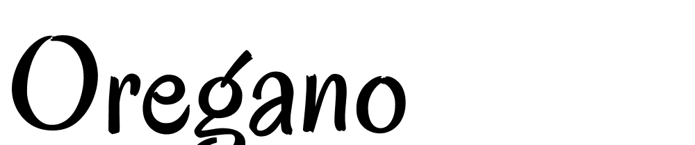 oregano font family download free