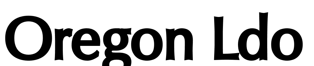 Oregon-LDO-Black font family download free