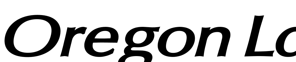 Oregon-LDO-Extended font family download free